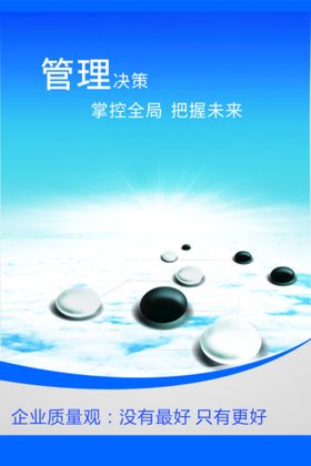企业文化制度管理海报