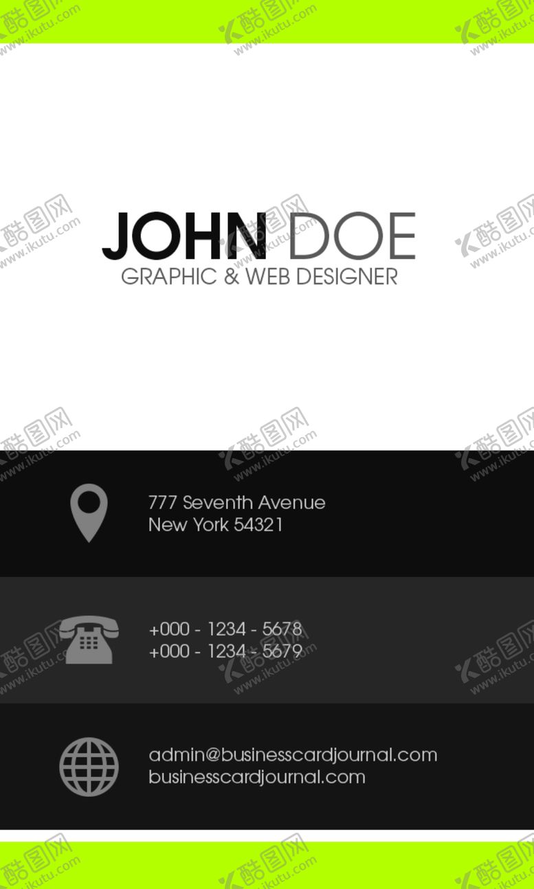 编号：35280410041951245633【酷图网】源文件下载-名片模板图片