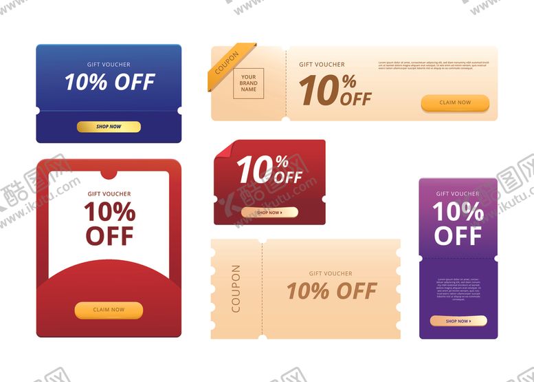 编号：57219411241758002671【酷图网】源文件下载-折扣优惠券