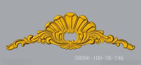 建筑装饰浮雕花SH001dwg