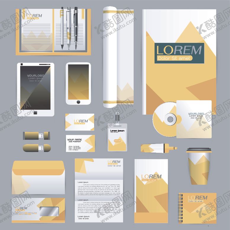 编号：82634410311026154692【酷图网】源文件下载-VI样机