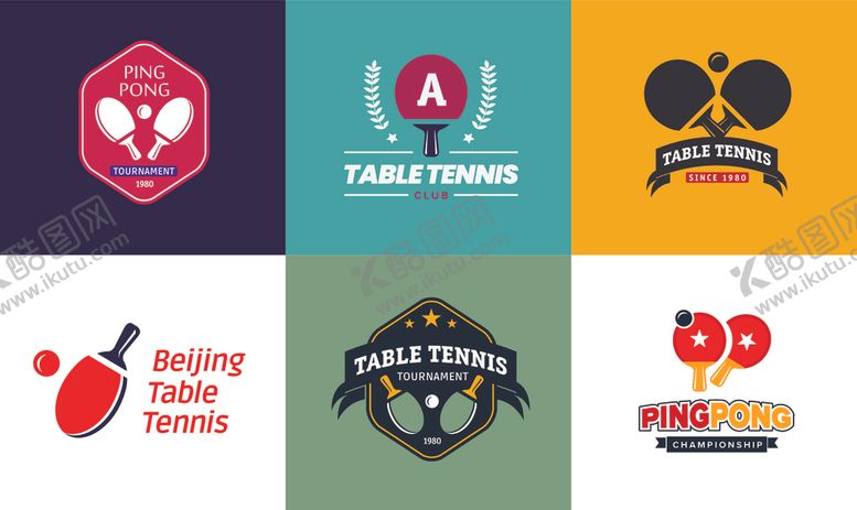 编号：52777604102213035520【酷图网】源文件下载-多样运动品牌标志展示