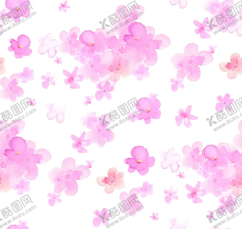 编号：22954011031957051456【酷图网】源文件下载-水彩花