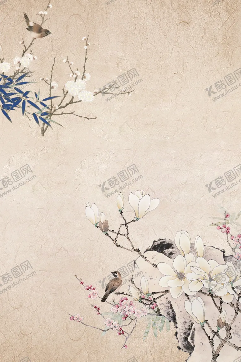 编号：95487606170046301405【酷图网】源文件下载-中国风水墨喜庆背景图片