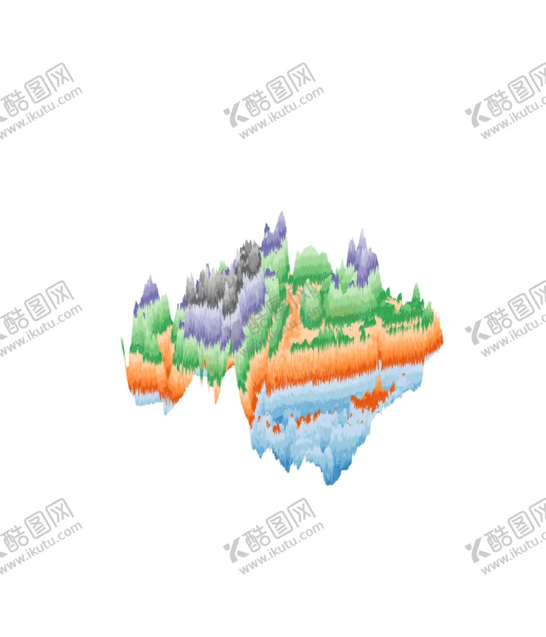 编号：25966406301324388031【酷图网】源文件下载-抽象山峰