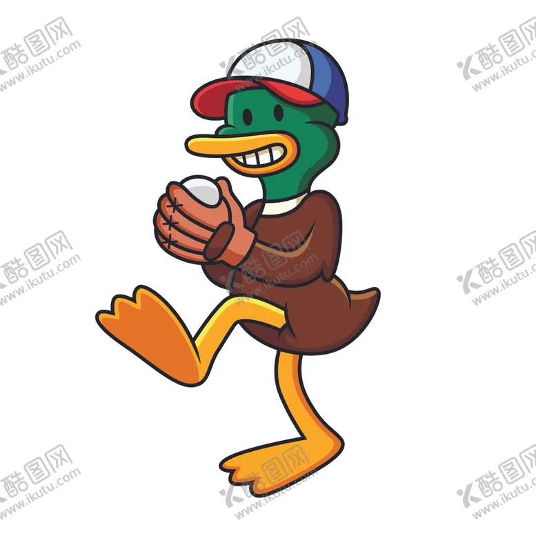 编号：37258606292306131058【酷图网】源文件下载-卡通唐老鸭