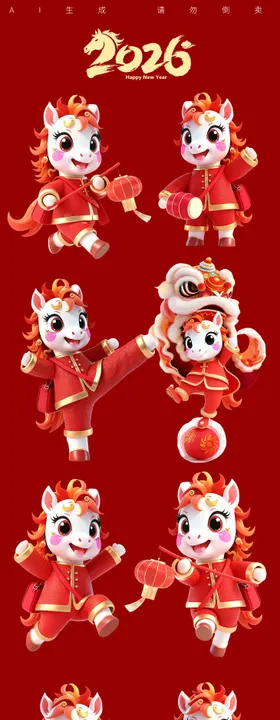 2026马年IP形象