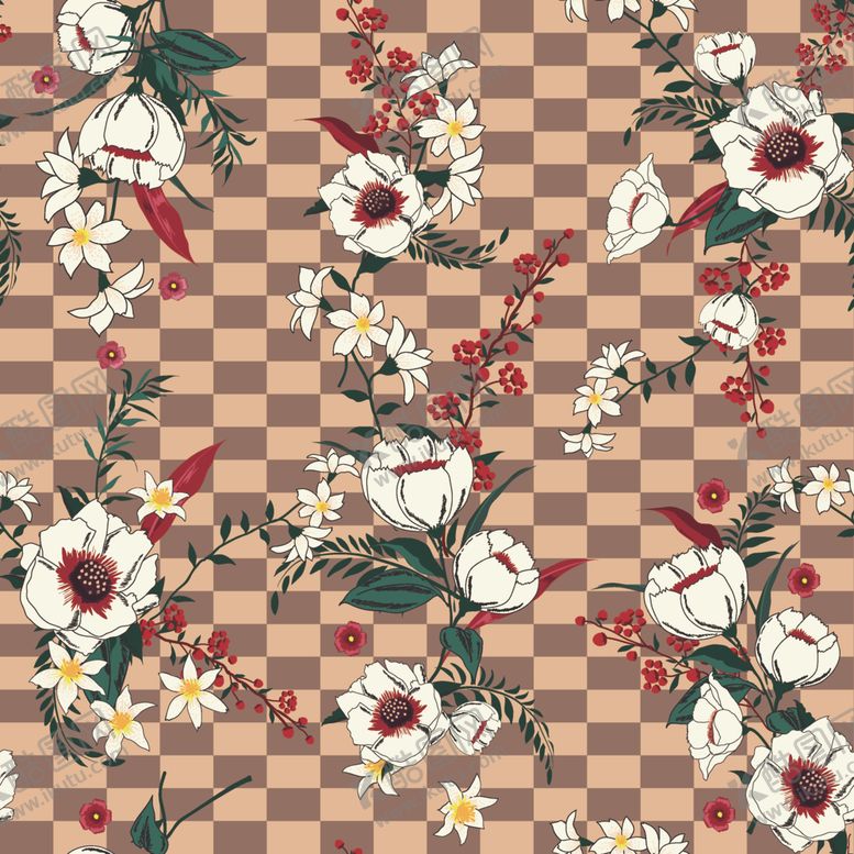 编号：42132909250640285550【酷图网】源文件下载-大牌复古数码印花男装女装