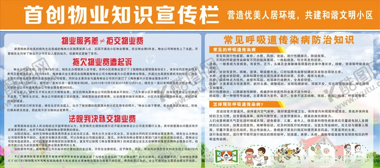 编号：54104405022300486754【酷图网】源文件下载-呼吸道宣传栏