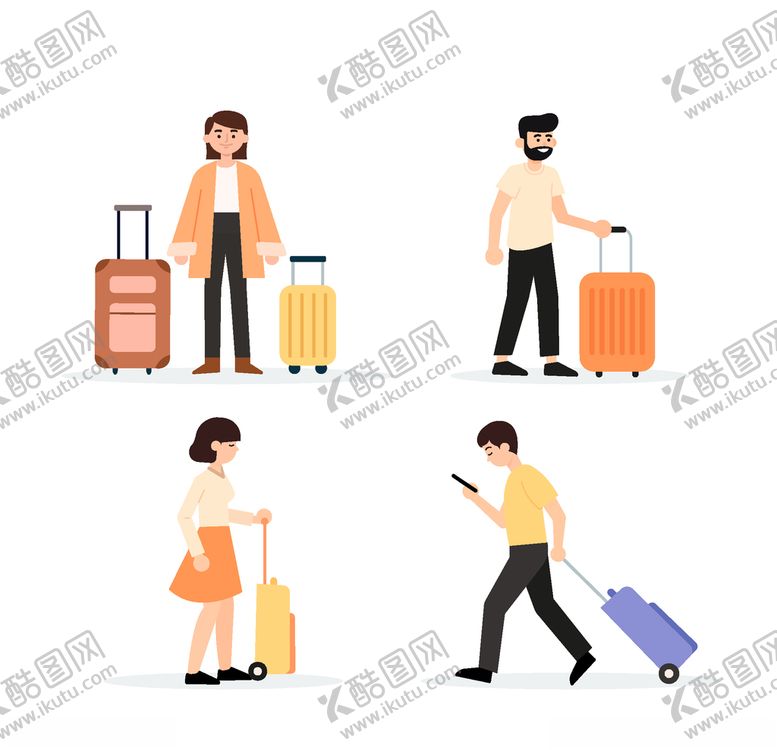 编号：37187410241620197367【酷图网】源文件下载-旅客游客