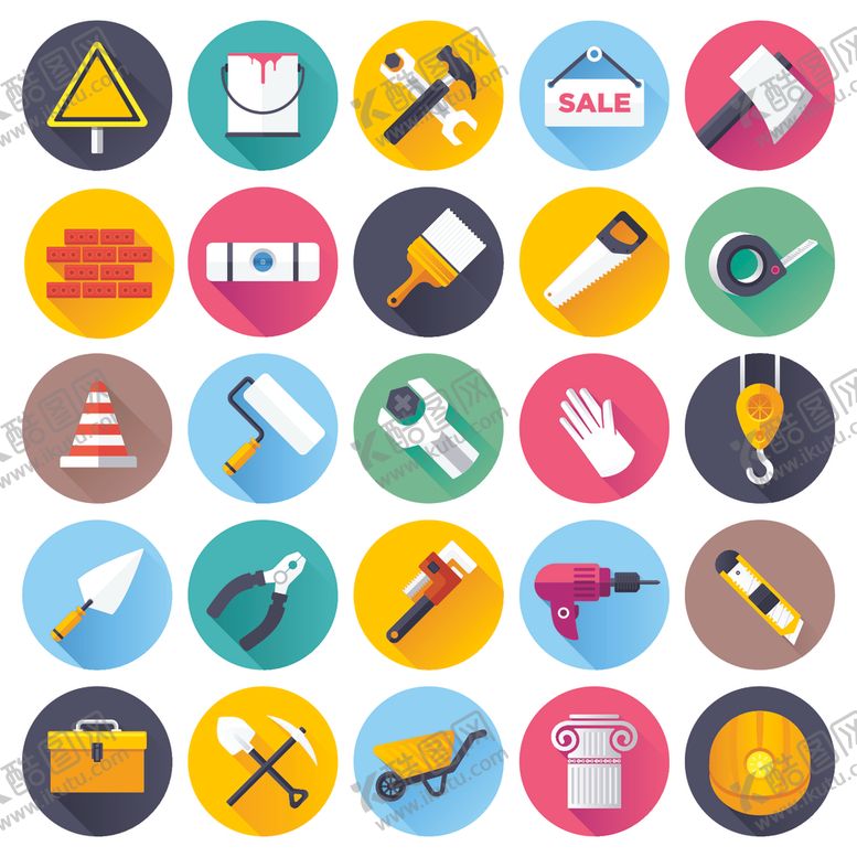 编号：92584511020056224294【酷图网】源文件下载-维修工具图标