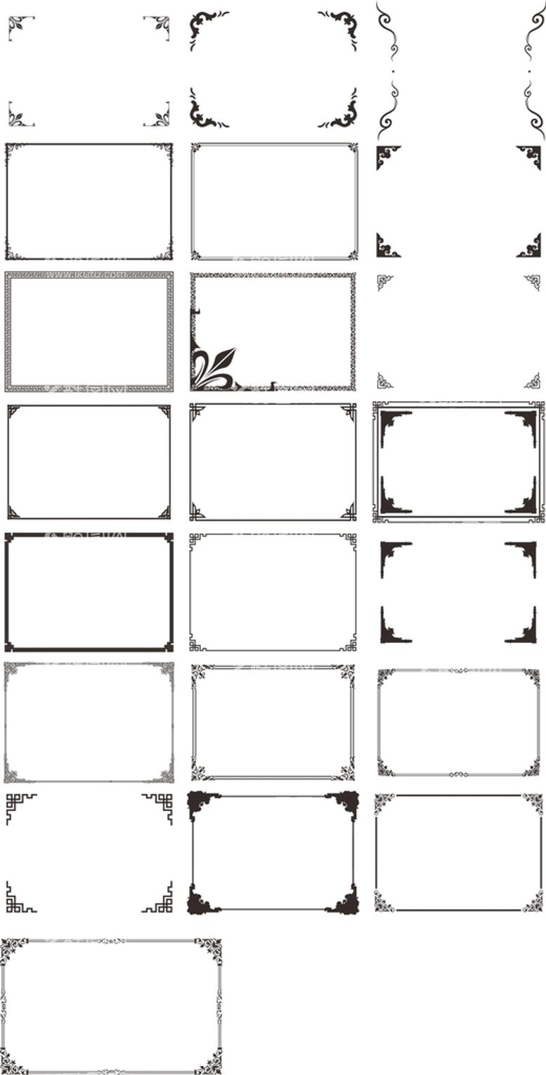 编号：70629510242111038733【酷图网】源文件下载-边框