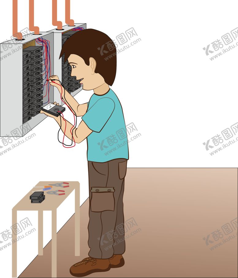 编号：20779001251235504995【酷图网】源文件下载-矢量电工