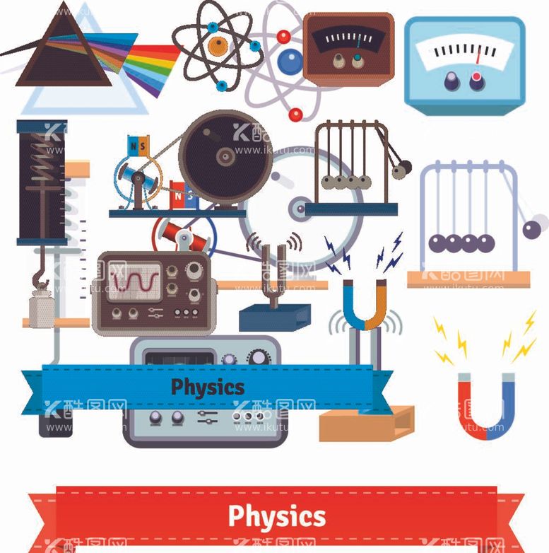 编号：78508412020959066911【酷图网】源文件下载-卡通仪器元素
