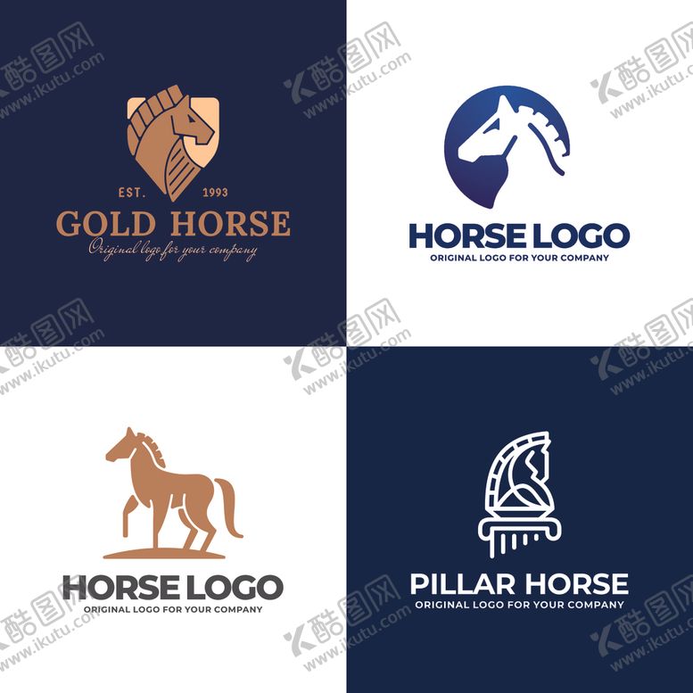 编号：61063309281811472258【酷图网】源文件下载-马头标志