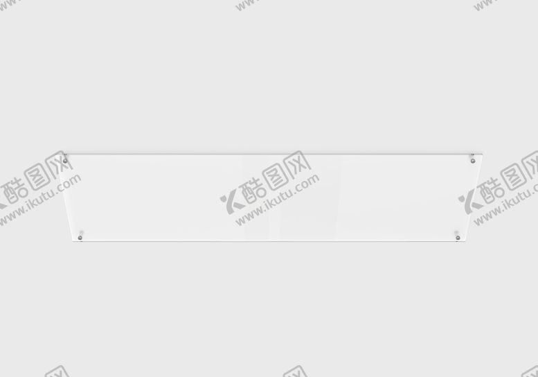 编号：65780209152348105209【酷图网】源文件下载-亚克力门牌长方形LOGO