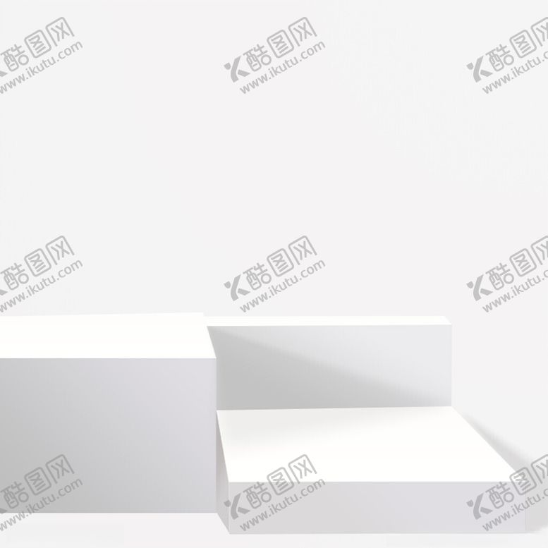 编号：77736401231608475672【酷图网】源文件下载-白色小型产品展台