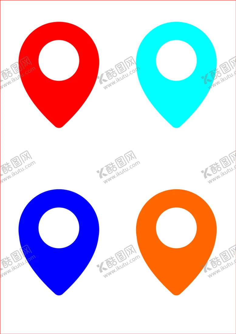 编号：29512412130645543058【酷图网】源文件下载-坐标定位图标
