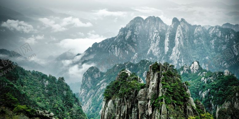 编号：85228901261451111857【酷图网】源文件下载-黄山风景