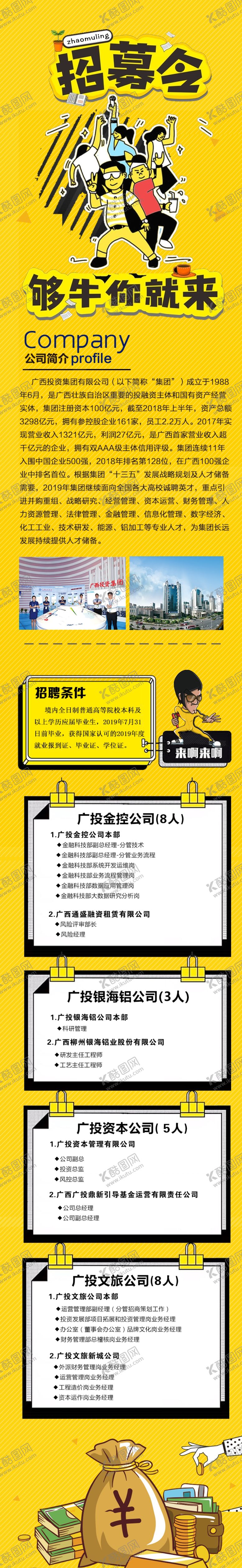 编号：21246612062358319349【酷图网】源文件下载-招聘长图