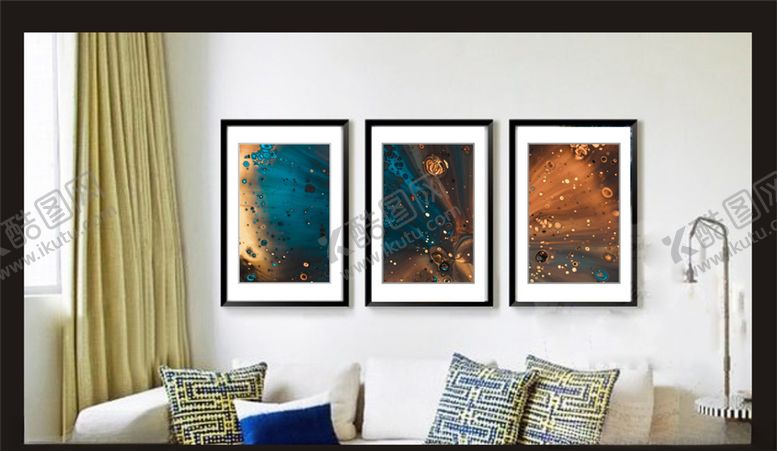 编号：61346809241245108632【酷图网】源文件下载-客厅挂画