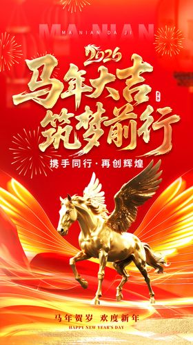 马年海报