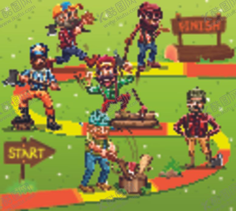 编号：28035609251250117259【酷图网】源文件下载-矢量人物景素材