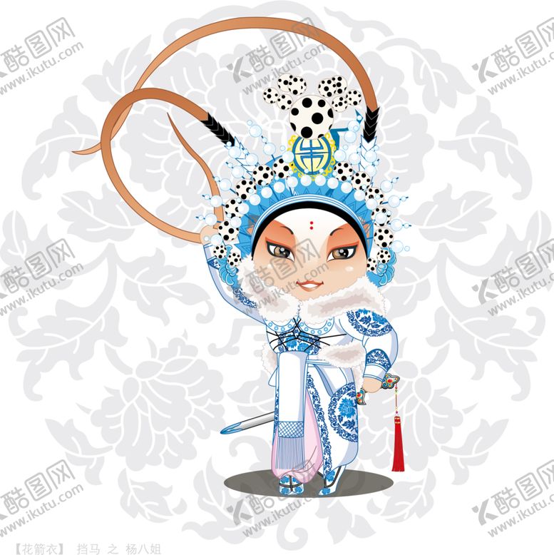 编号：70286004272131176644【酷图网】源文件下载-国潮人物手绘