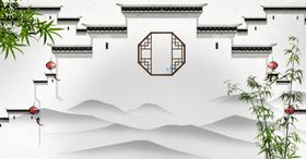 中式背景墙中式背景素材背景