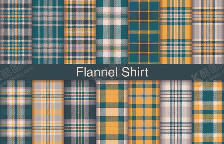 编号：59537909221823475582【酷图网】源文件下载-多彩格子衬衫图案设计