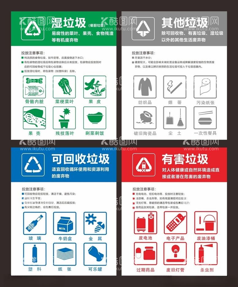 编号：32459812210838177530【酷图网】源文件下载-垃圾分类