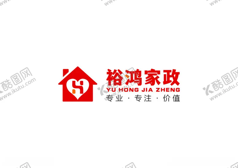 编号：26115102282349557743【酷图网】源文件下载-家政LOGO