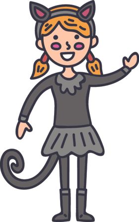 万圣节扮演卡通人物装鬼怪换装
