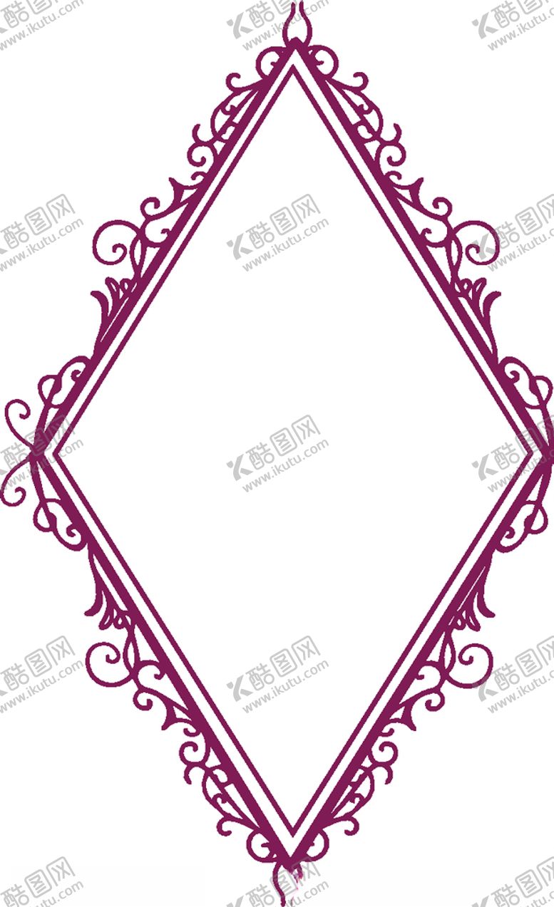 编号：61496207070255566186【酷图网】源文件下载-创意花环边框图案设计