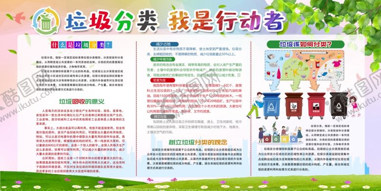 编号：14616509230944334187【酷图网】源文件下载-垃圾分类海报