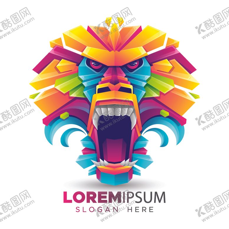 编号：64867009221423147797【酷图网】源文件下载-折纸元素标志