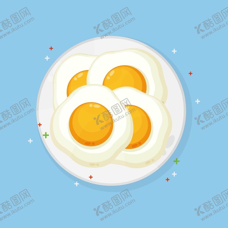 编号：68354710101949155892【酷图网】源文件下载-卡通煎蛋