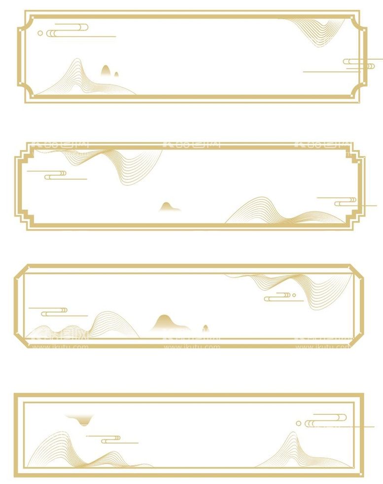 编号：84284610252343336544【酷图网】源文件下载-国风边框 