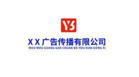 企业LOGO传媒广告现代简约