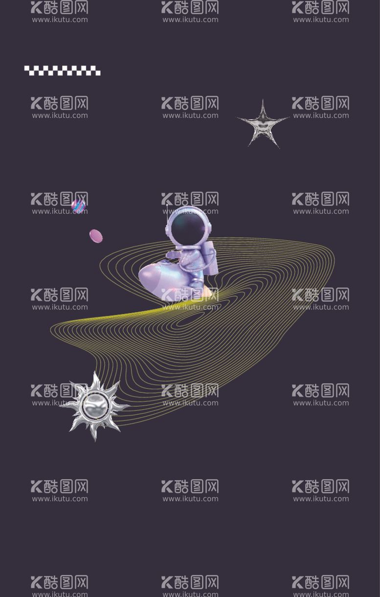 编号：84105412020039332476【酷图网】源文件下载-宇航员