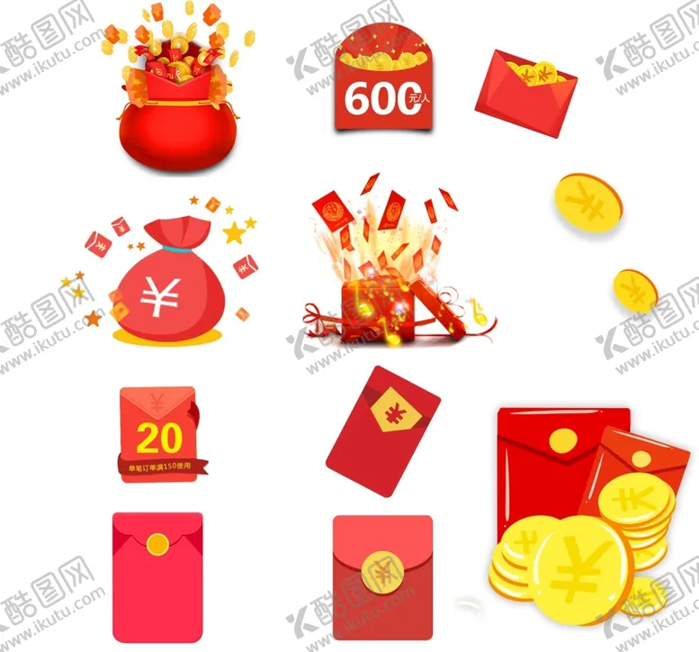 编号：53911311042349187955【酷图网】源文件下载-红包
