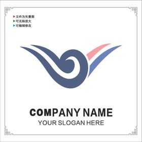 翅膀图标Logo图片