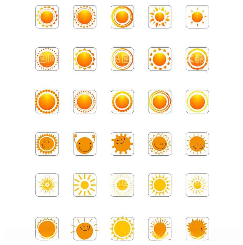 编号：72155412172210269617【酷图网】源文件下载-卡通太阳