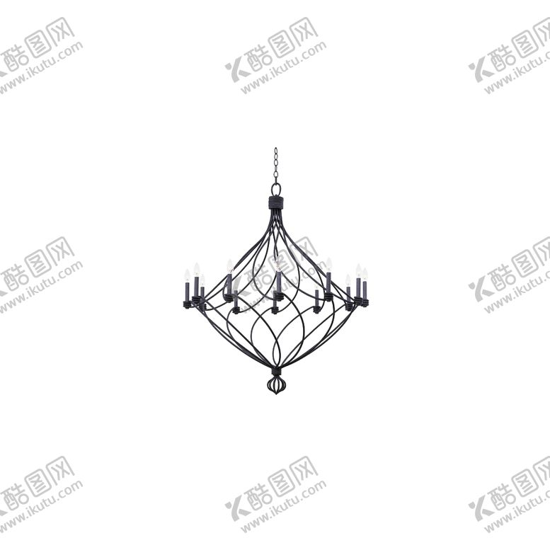 编号：95192001141416086812【酷图网】源文件下载-复古欧式灯具