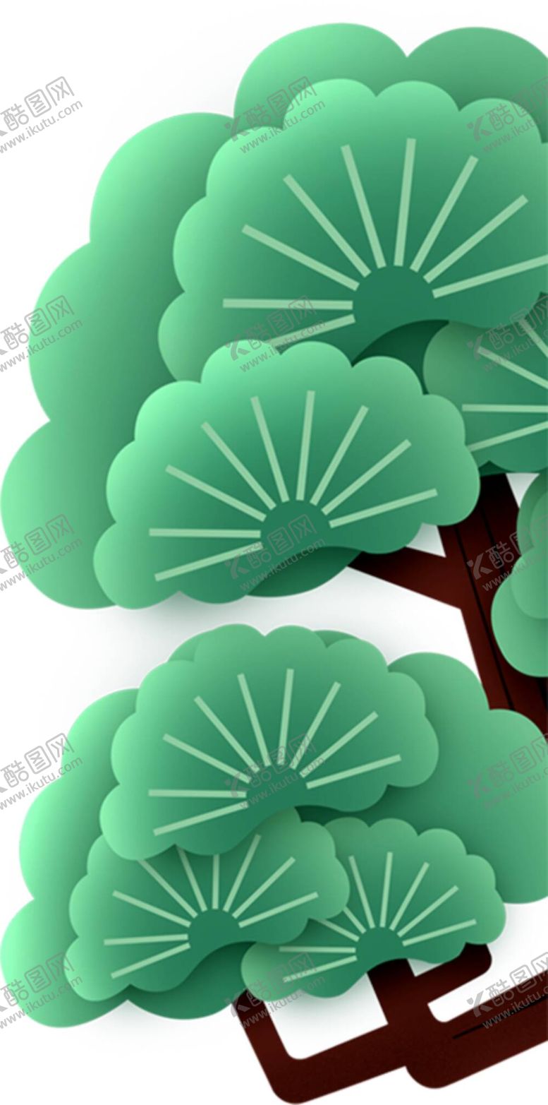 编号：22697010251805226181【酷图网】源文件下载-松树 青松 松柏等绿植