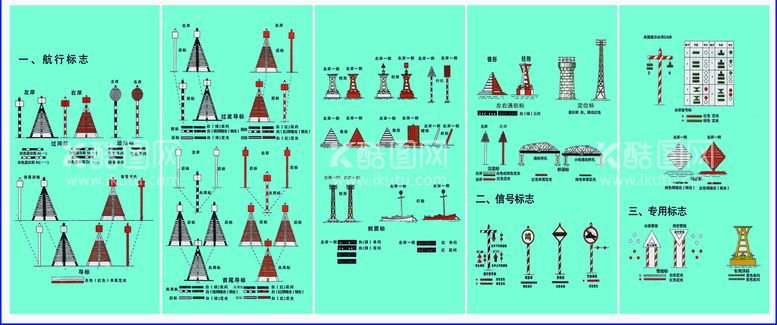 编号：82130910090313097569【酷图网】源文件下载-助航标志