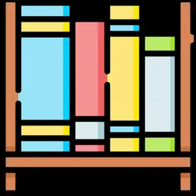 学校教育图标简笔插画文具老师生