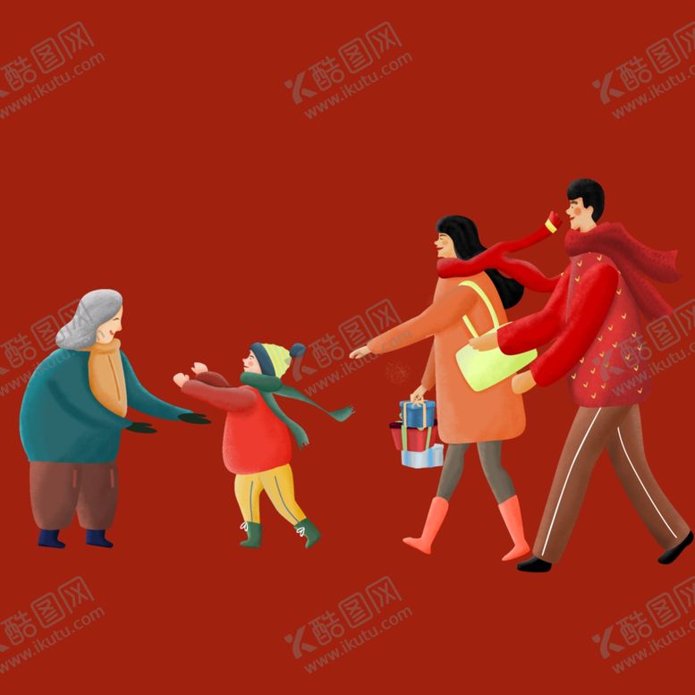编号：24691002191559535226【酷图网】源文件下载-幸福家庭人物