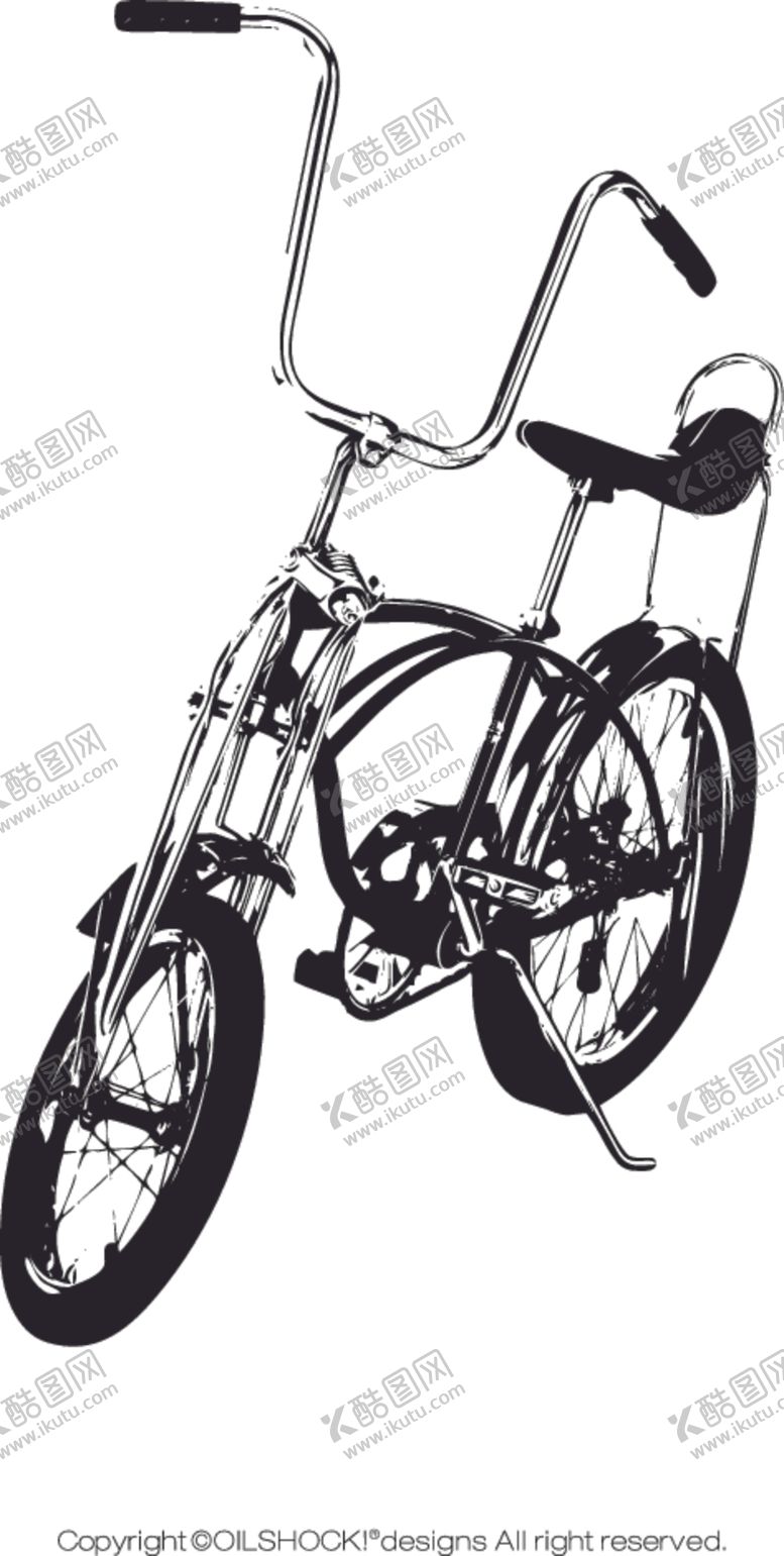 编号：51518610180732045020【酷图网】源文件下载-交通工具自行车