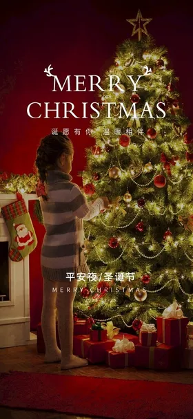 圣诞节海报2025快乐首页广告
